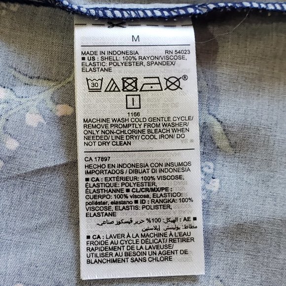 OLD NAVY Fitted Bodice Flowy Skirt Adjustable Straps Sun Dress, Size M - Picture 8 of 10